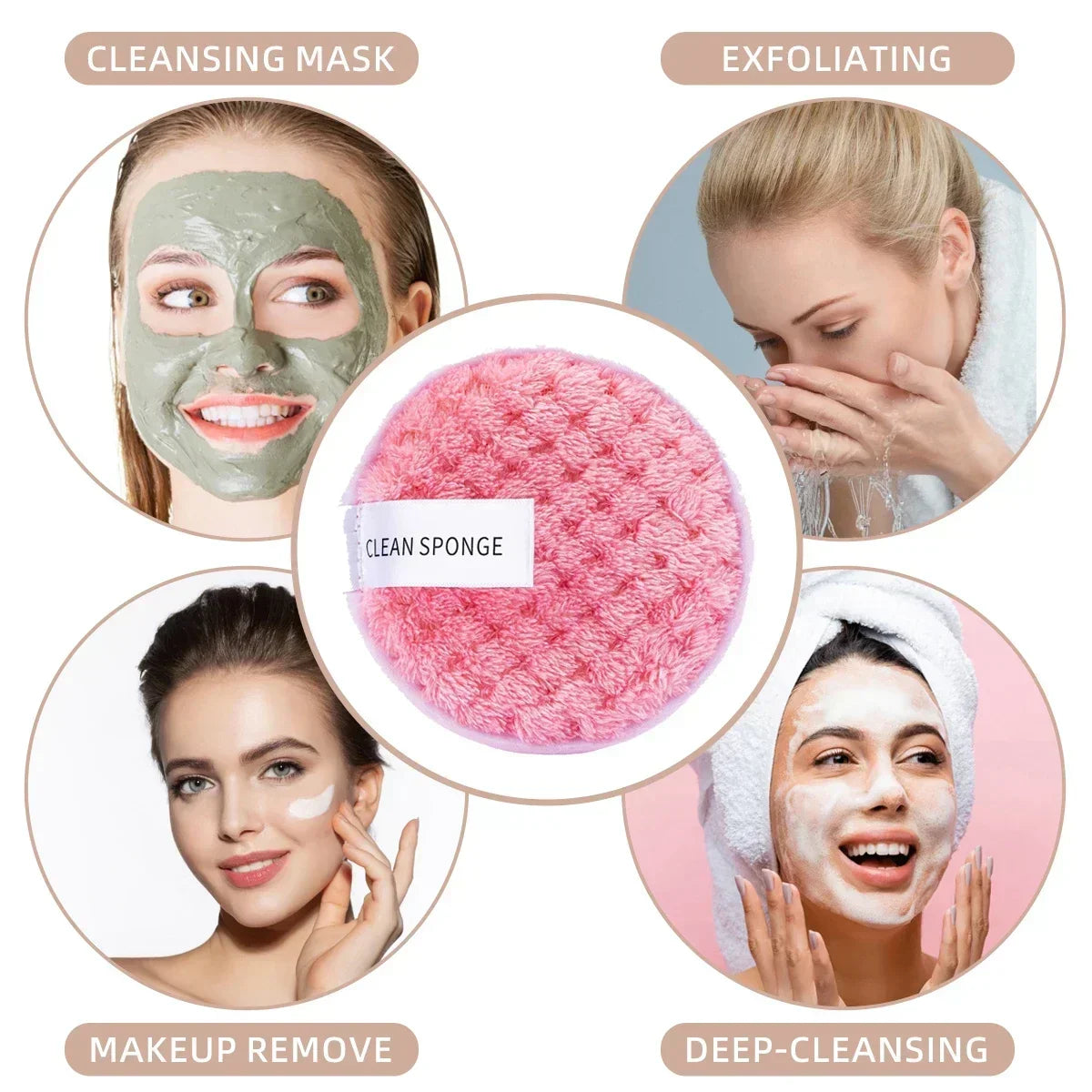 Makeup Brushes and Sponges Set, Pink Makeup Puff, Beauty Egg, Headband, Wristband Remover Kit, Makeup Tool, Gift 20-32pcs